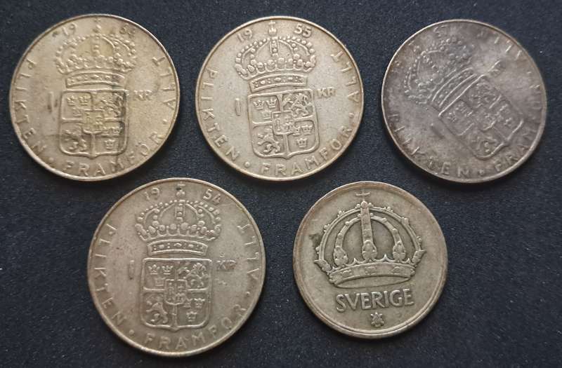 SWEDEN SILVER COINS