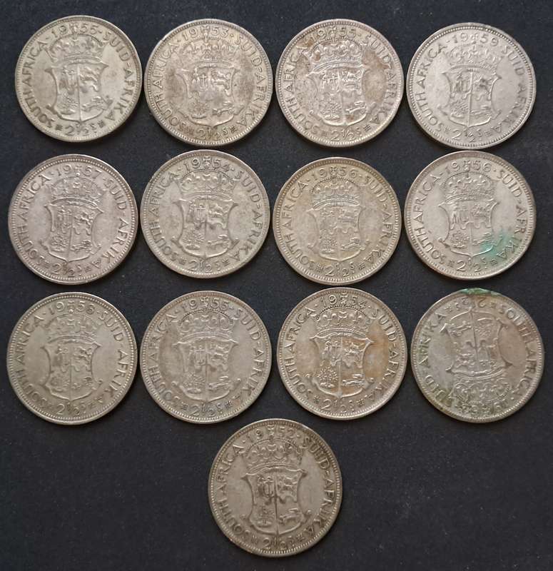 182,3  GRAM SAU SILVER COINS