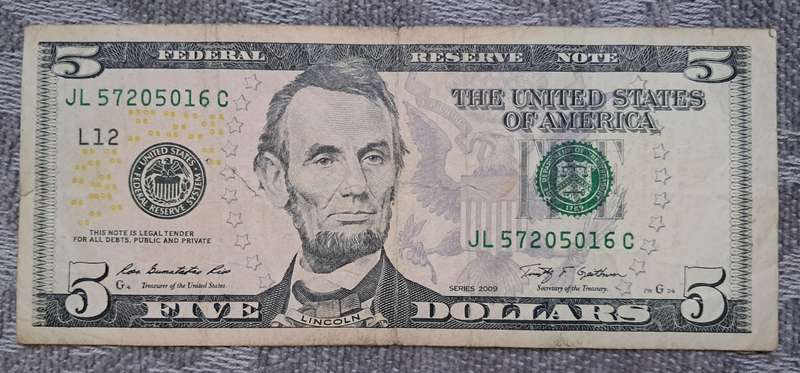 2009 US $5