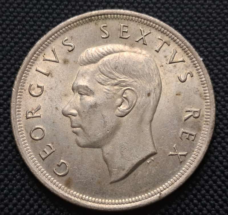 1952 SAU 5 SHILLING