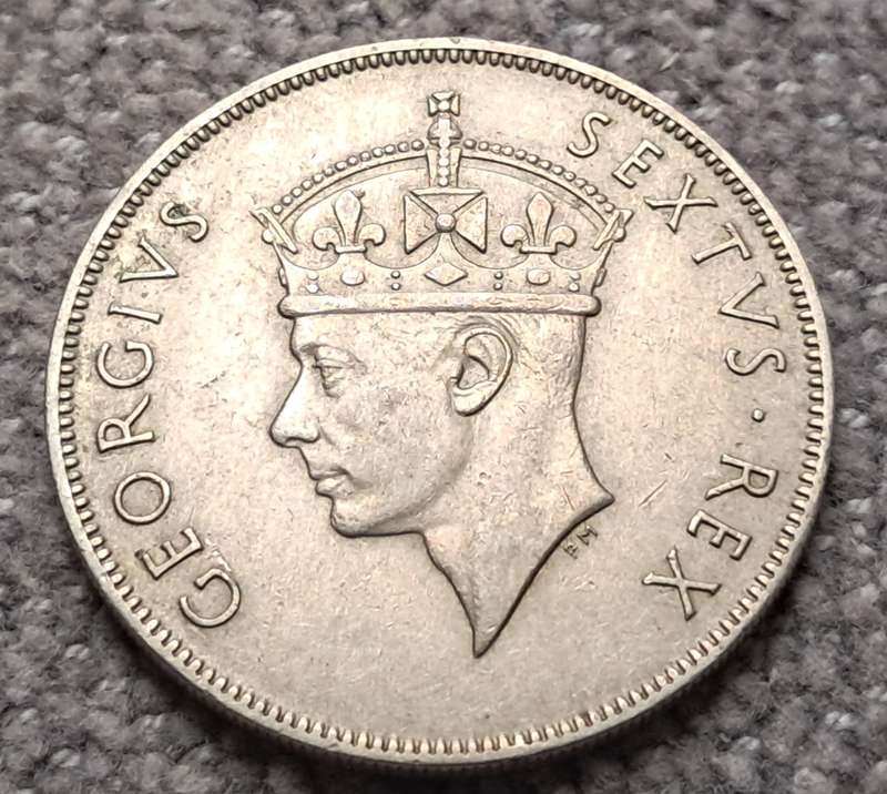 1950 BRITISH EAST AFRICA 1 SHILLING