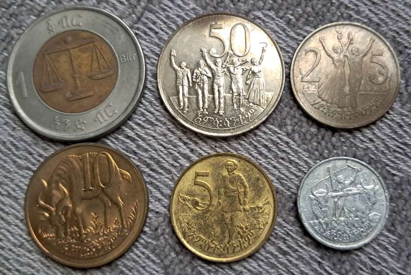 6 X ETHIOPIA SET