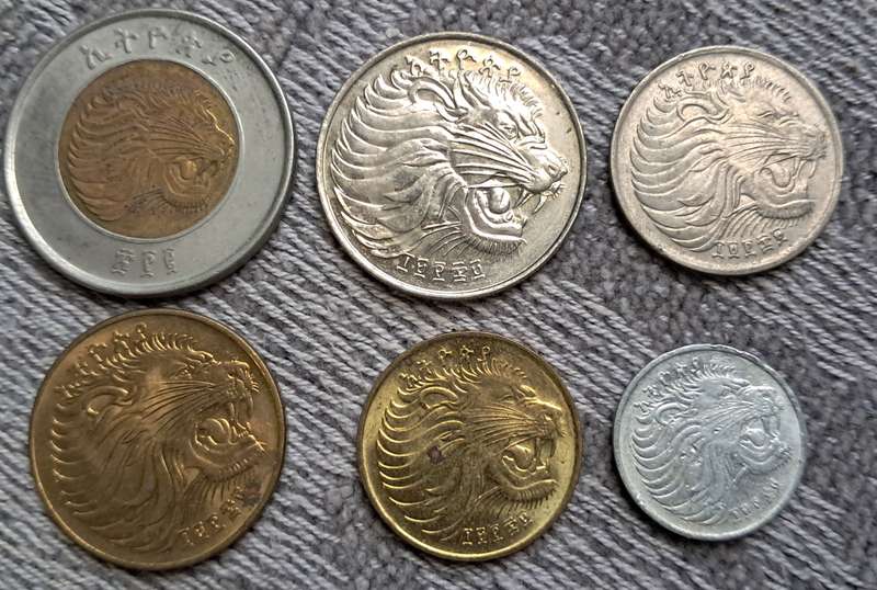 6 X ETHIOPIA SET