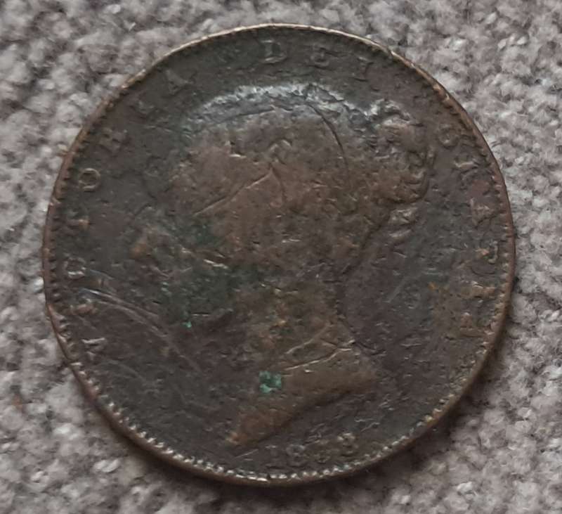1838 GREAT BRITAIN FARTHING