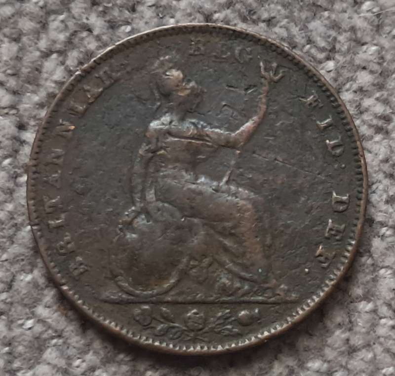 1838 GREAT BRITAIN FARTHING