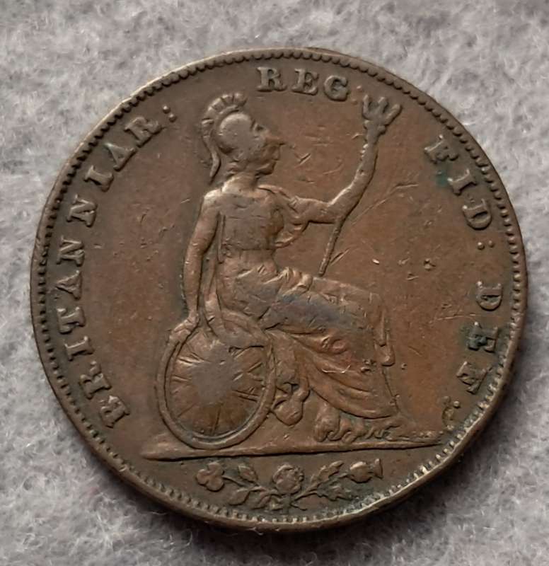 1850 GREAT BRITAIN FARTHING