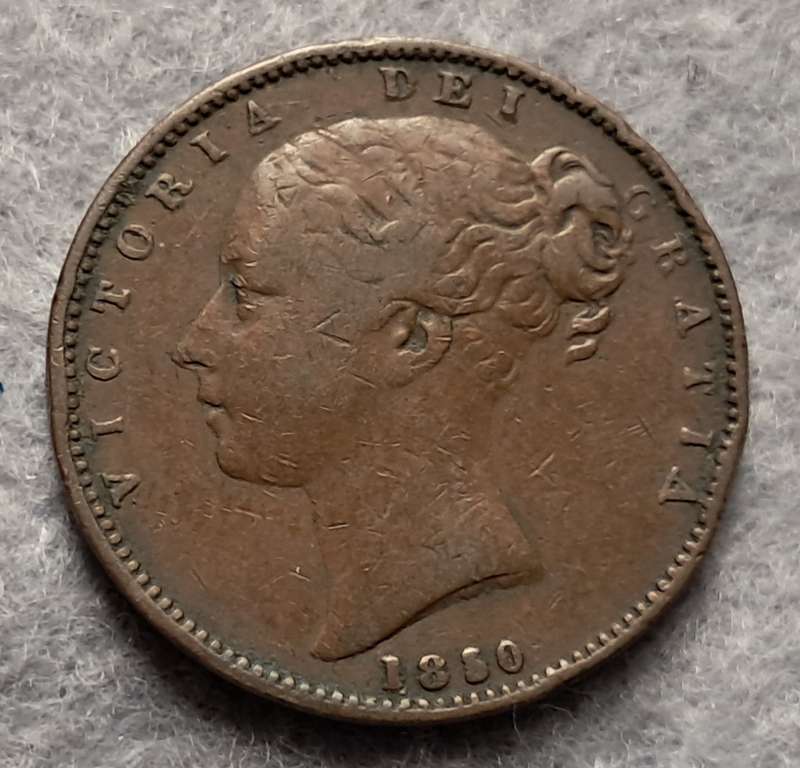 1850 GREAT BRITAIN FARTHING