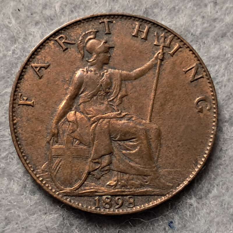 1898 GREAT BRITAIN FARTHING