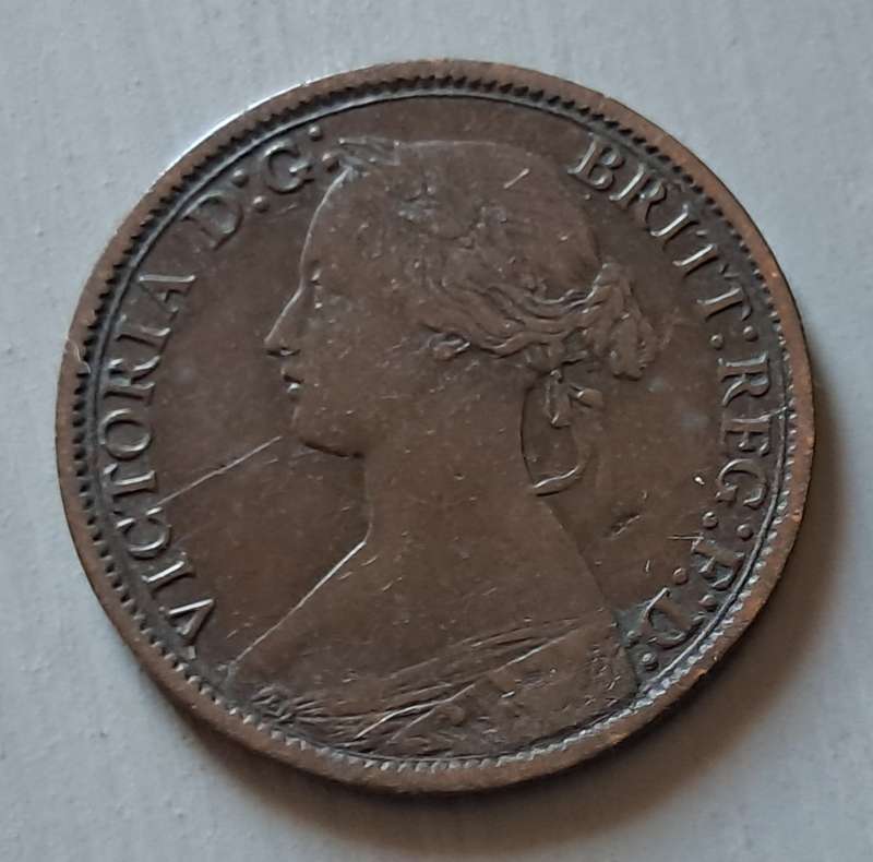 1866 GREAT BRITAIN FARTHING
