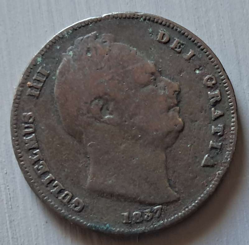 1837 GREAT BRITAIN FARTHING