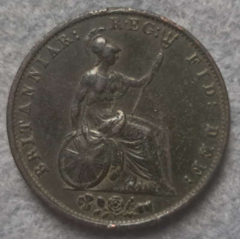 1856 GREATBRITAIN HALF PENNY