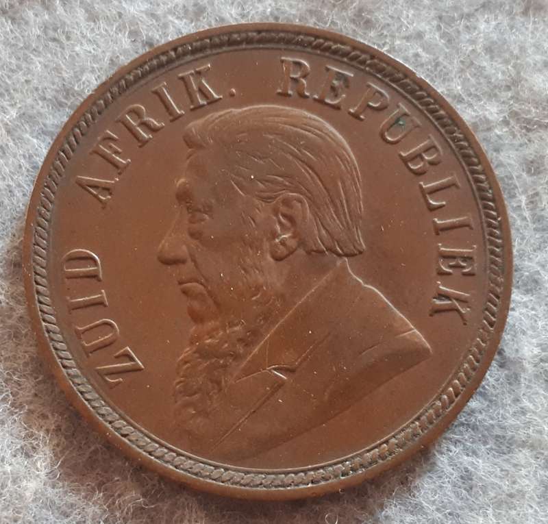 1898  ZAR ONE PENNY