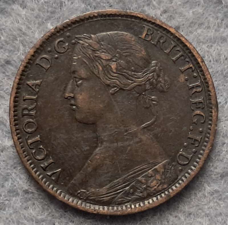 1861 GREAT BRITAIN FARTHING