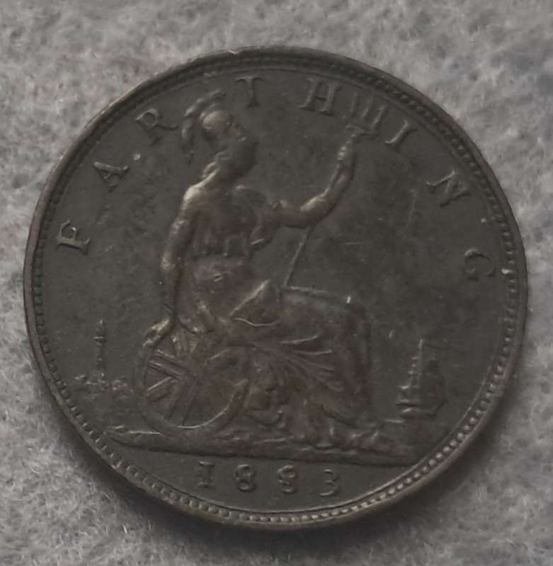 1883 GREAT BRITAIN FARTHING