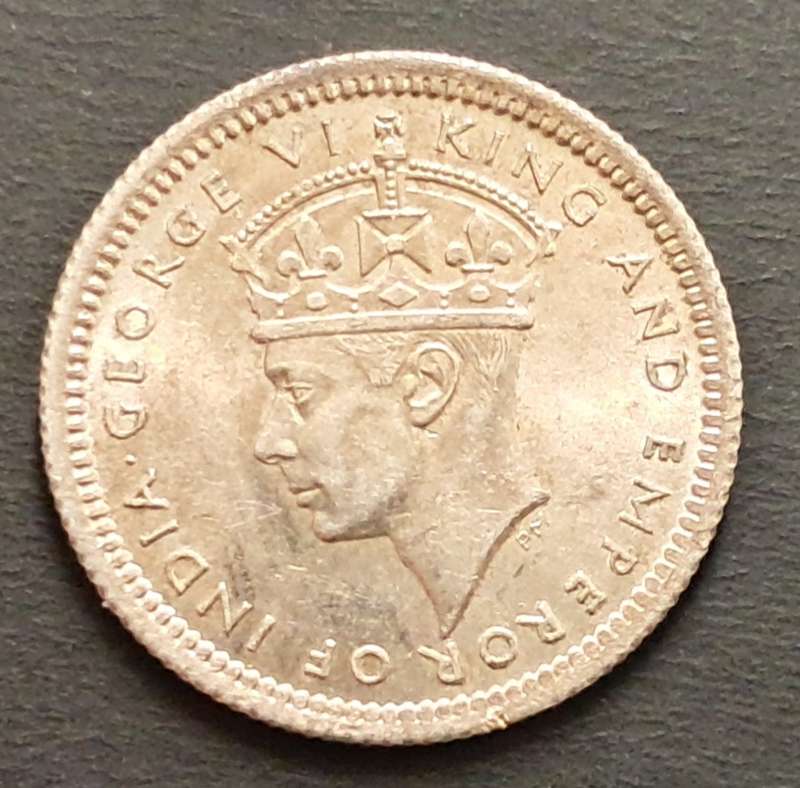 1945 MALAYA 5 CENTS : HIGH GRADE