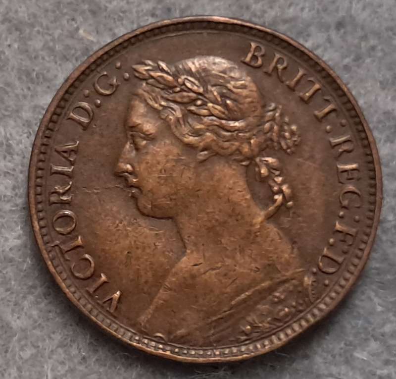 1891 GREAT BRITAIN FARTHING