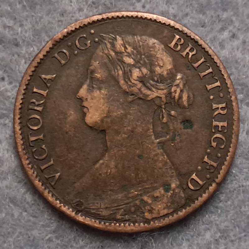 1865 GREAT BRITAIN FARTHING