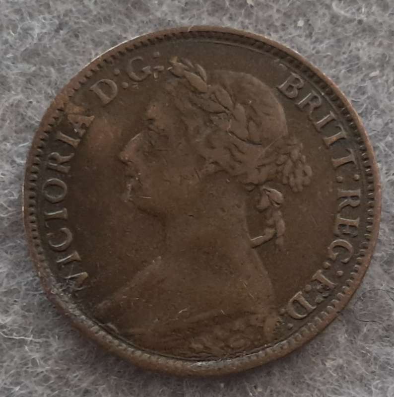 1893 GREAT BRITAIN FARTHING