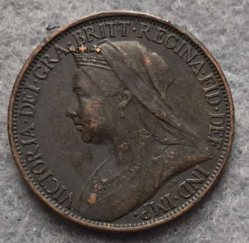 1901 GREAT BRITAIN FARTHING
