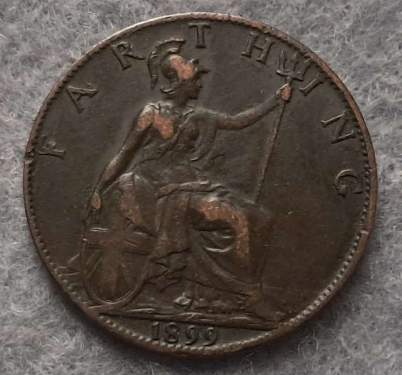 1899 GREAT BRITAIN FARTHING