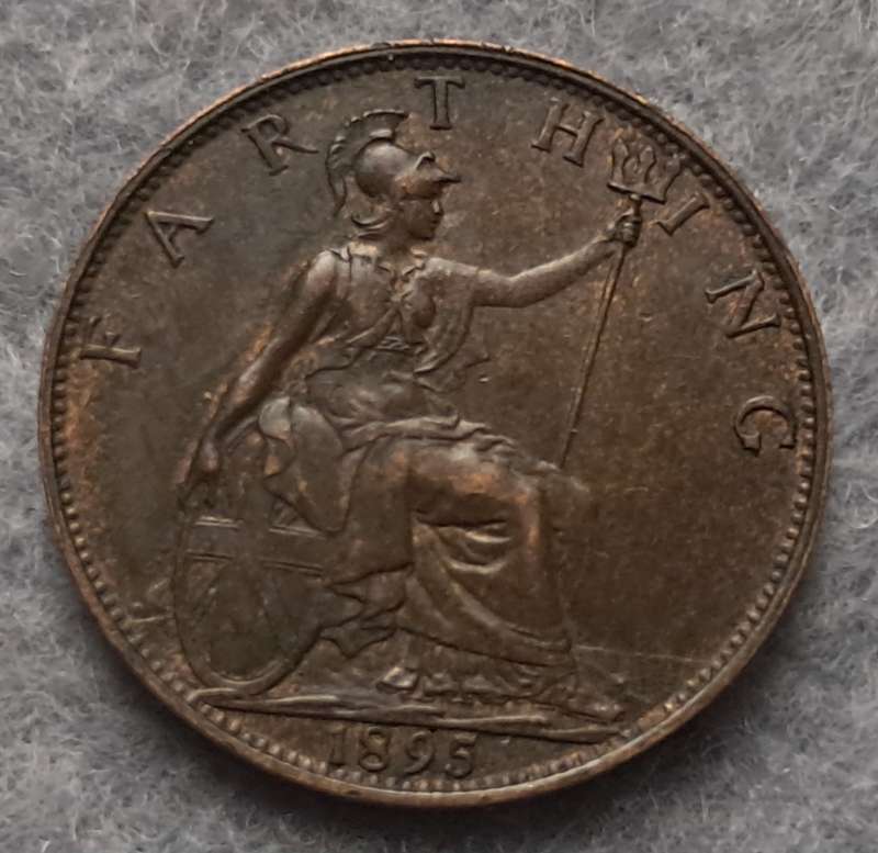 1895 GREAT BRITAIN FARTHING