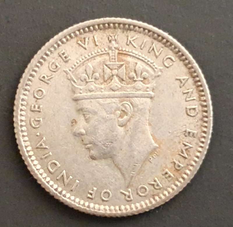 1945 MALAYA FIVE CENTS