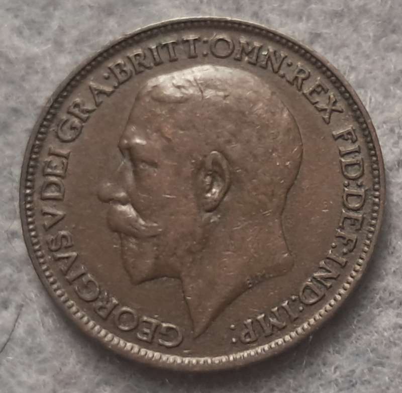 1915 GREAT BRITAIN FARTHING