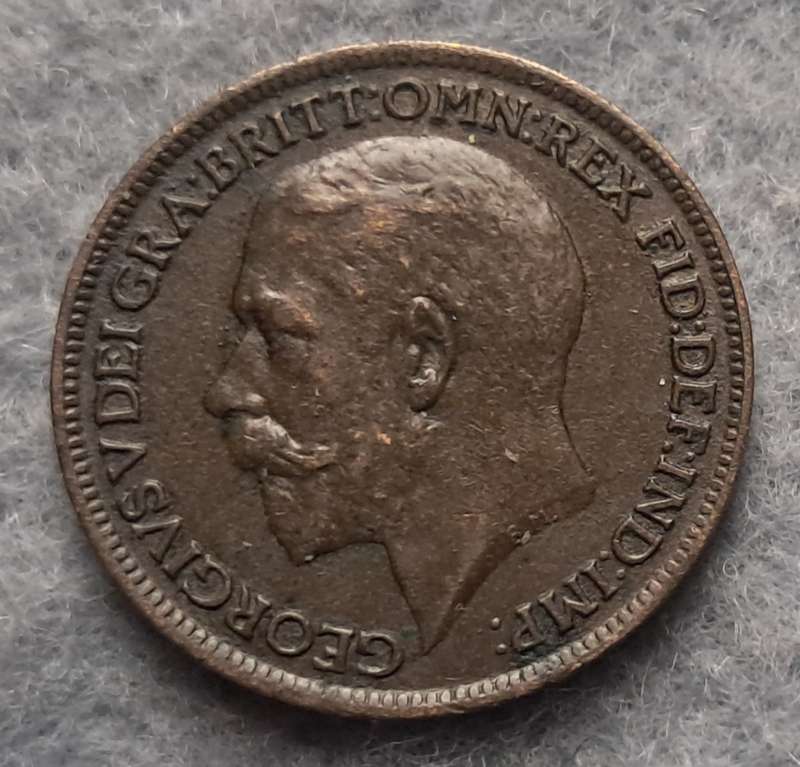 1919 GREAT BRITAIN FARTHING