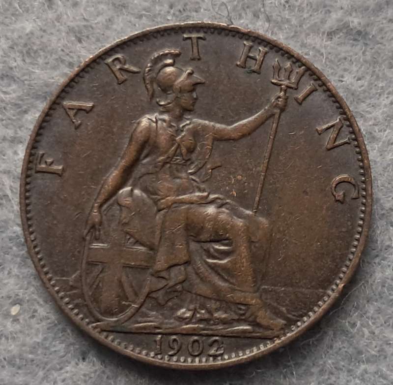 1902 GREAT BRITAIN FARTHING