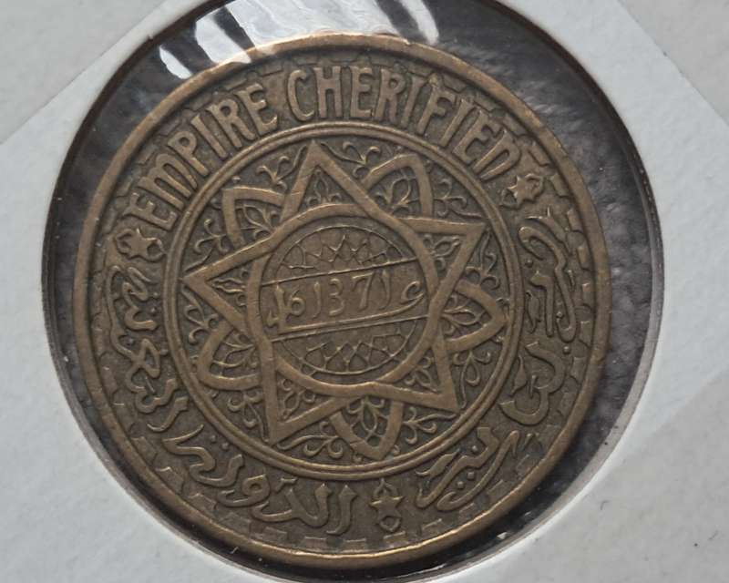 1952 MORROCO 50 & 10 FRANCS PAIR