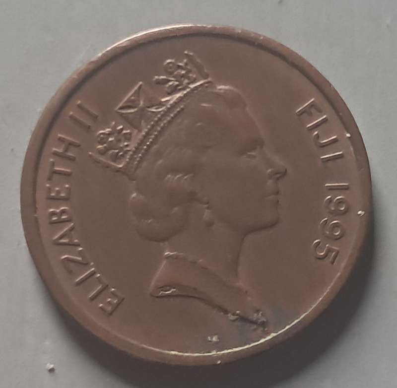 1995 FIJI 1 CENT