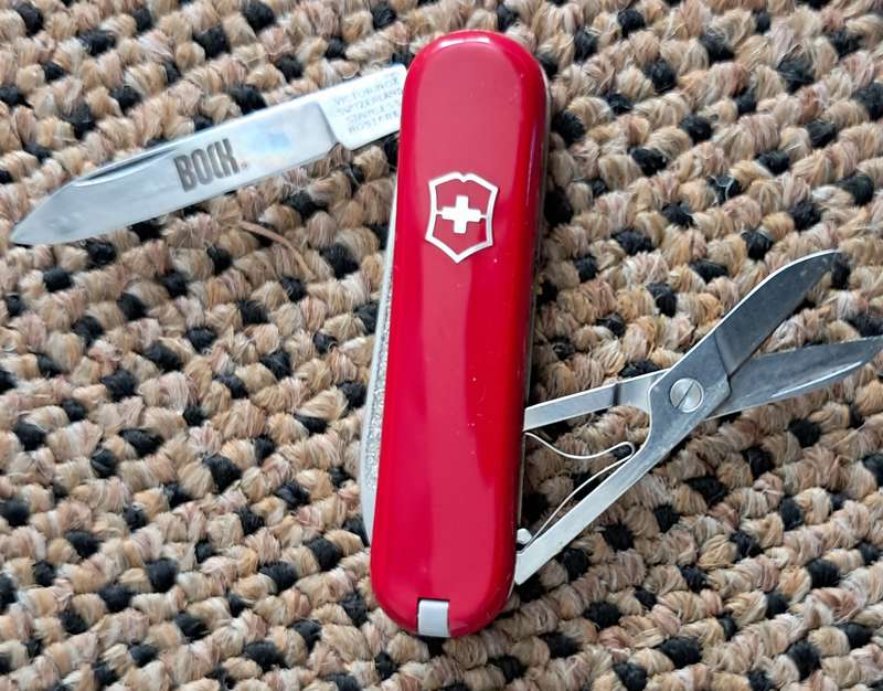 SMALL CLASSIC VICTORINOX KNIFE : UNUSED