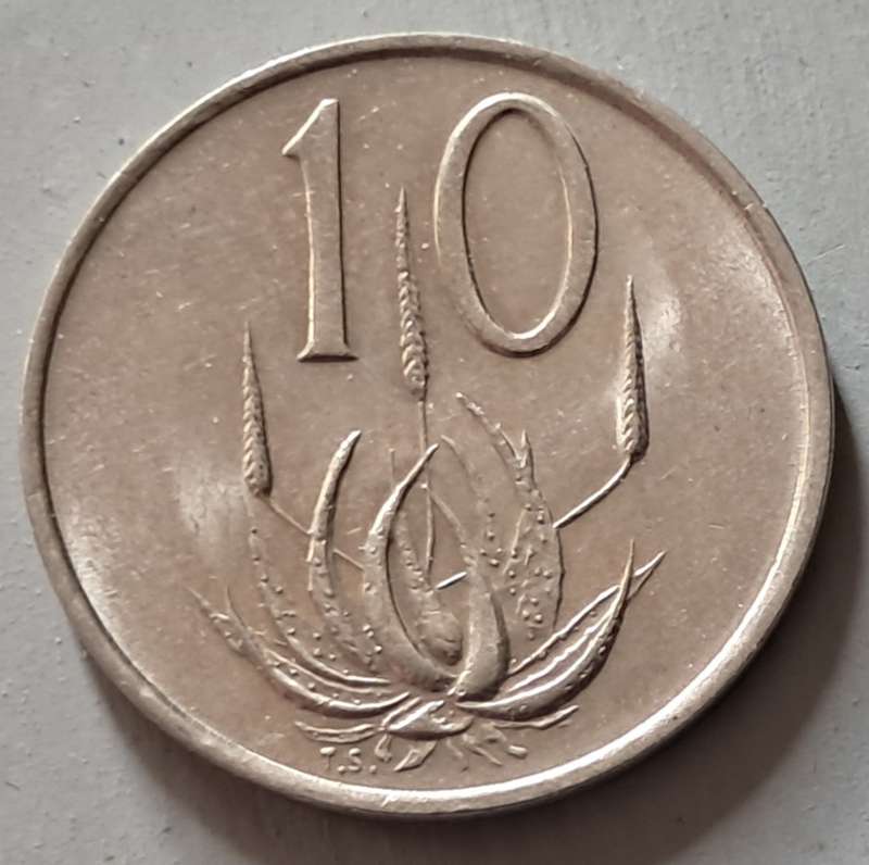 1987 RSA 10 CENT