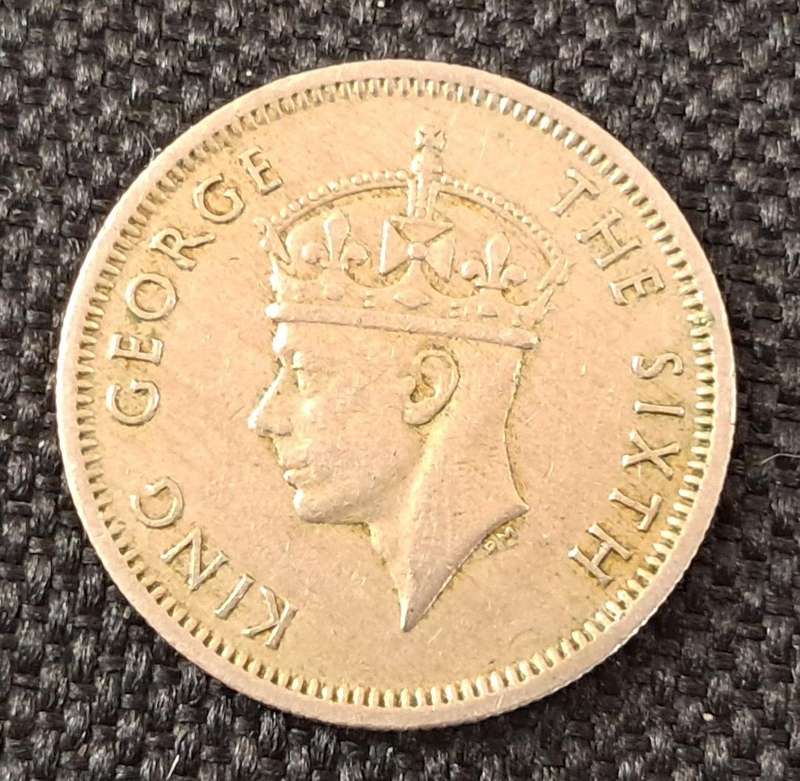 1950 MALAYA : 10 CENTS : COMMERCE OF CURRENCY