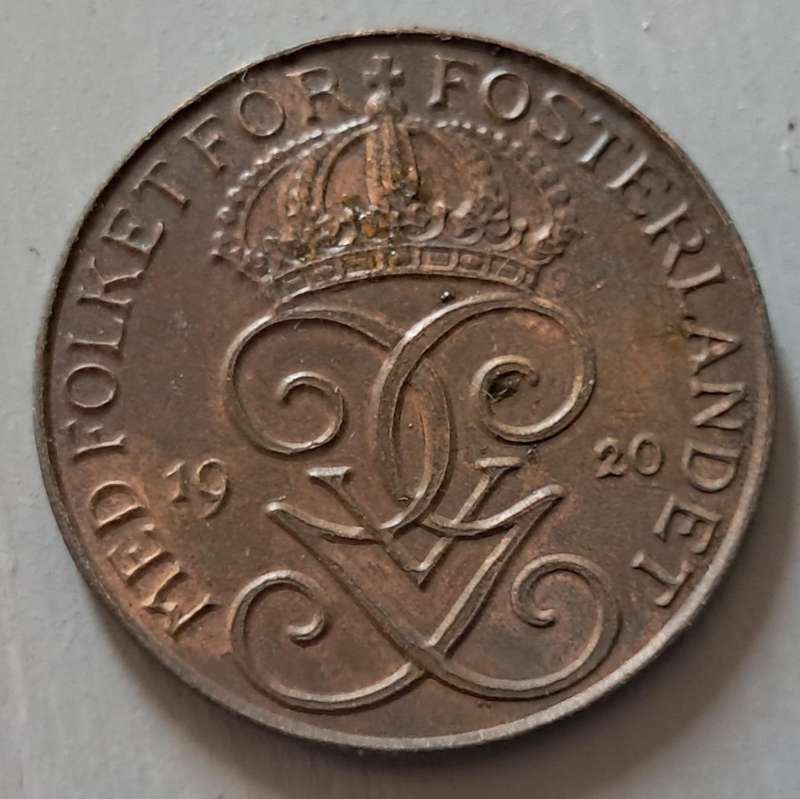 1920 SWEDEB 5 ORE