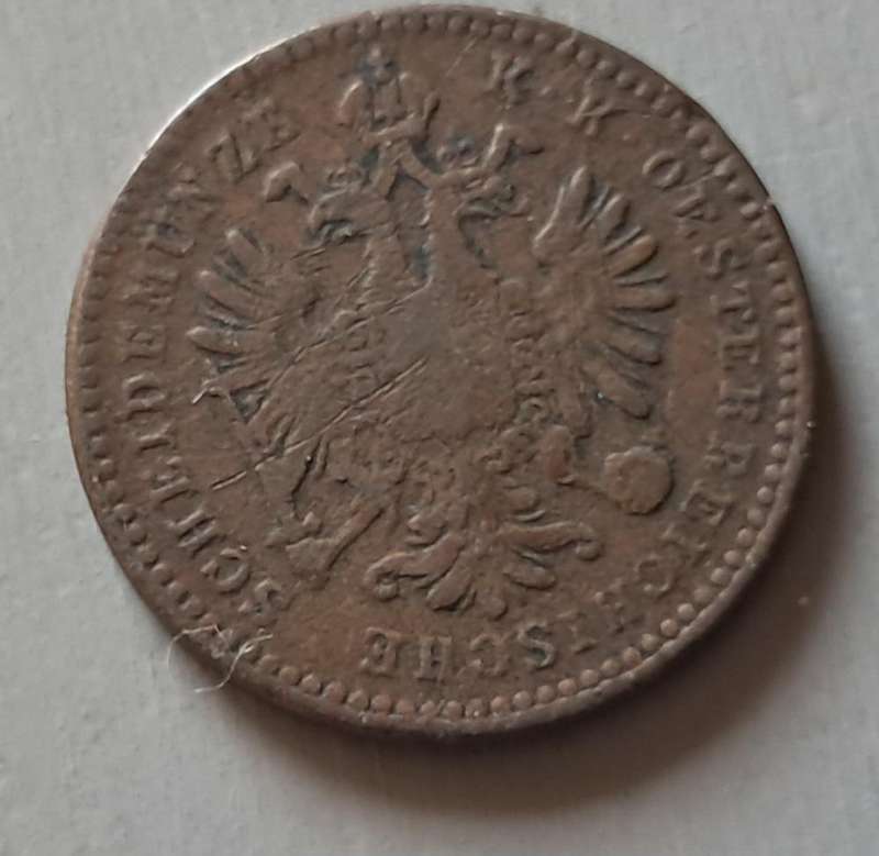 1859 AUSTRIA I KREUZER