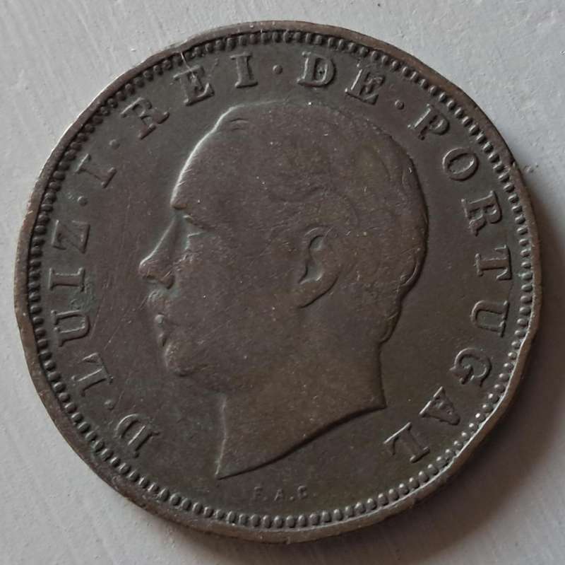 1883 PORTUGAL 20 REIS