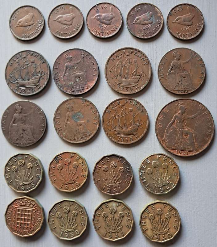 21 X GREAT BRITAIN COMBO