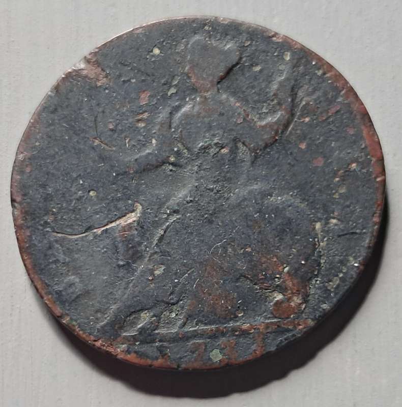 1731 GREAT BRITAIN HALF PENNY