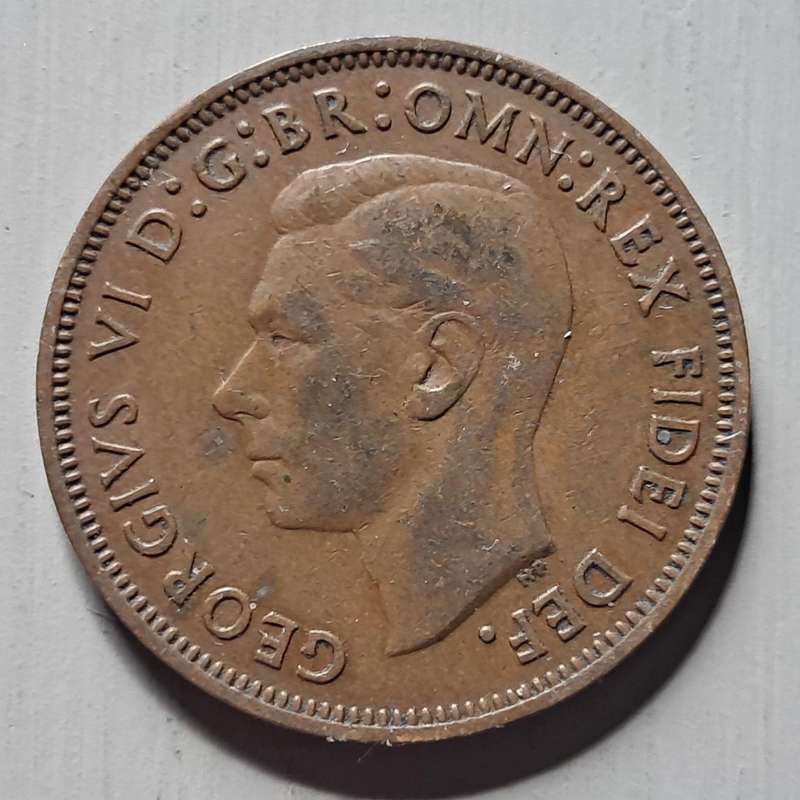 1952 GREAT BRITAIN HALF PENNY