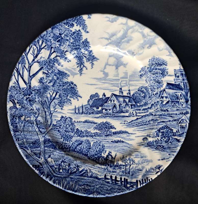 RIDGEWAY IRONSTONE SIDE PLATE : 177 MM DIAMETER