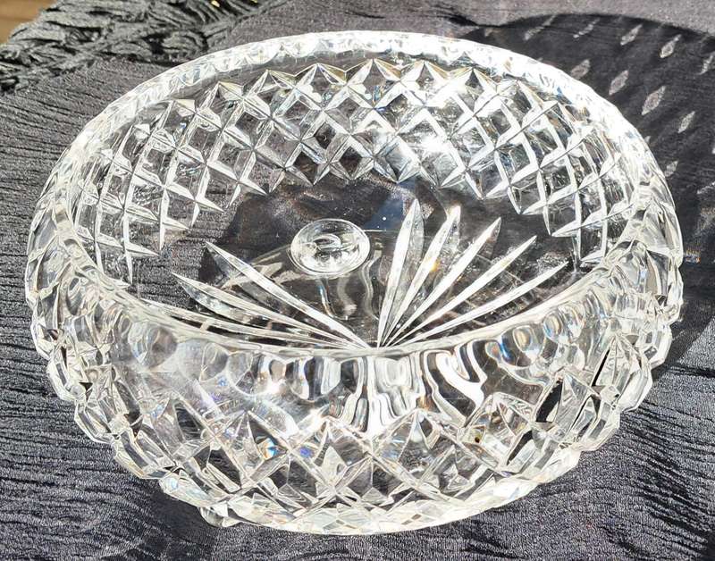 BOWL : SWAROVSKI : 3 FOOTED VINTAGE STYLE