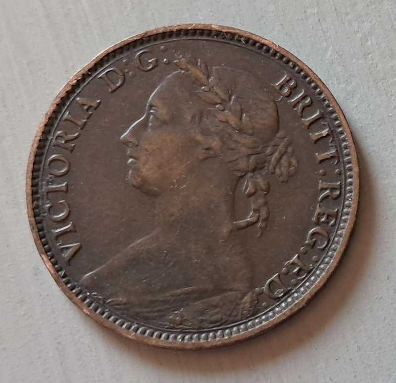 1881 GREAT BRITAIN FARTHING