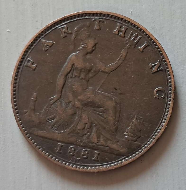 1881 GREAT BRITAIN FARTHING