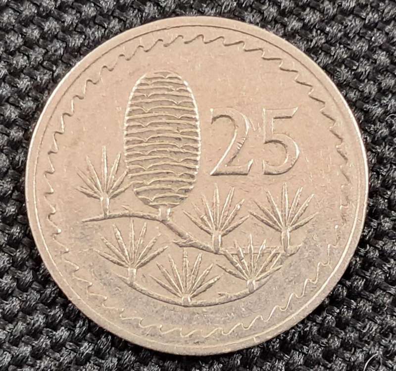 1963 CYPRUS 25 MILS