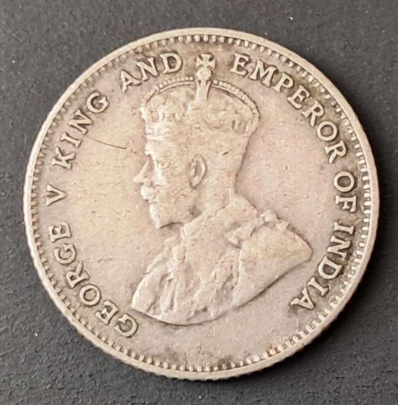 1927 STRAITS SETTLEMENT 10 CENTS