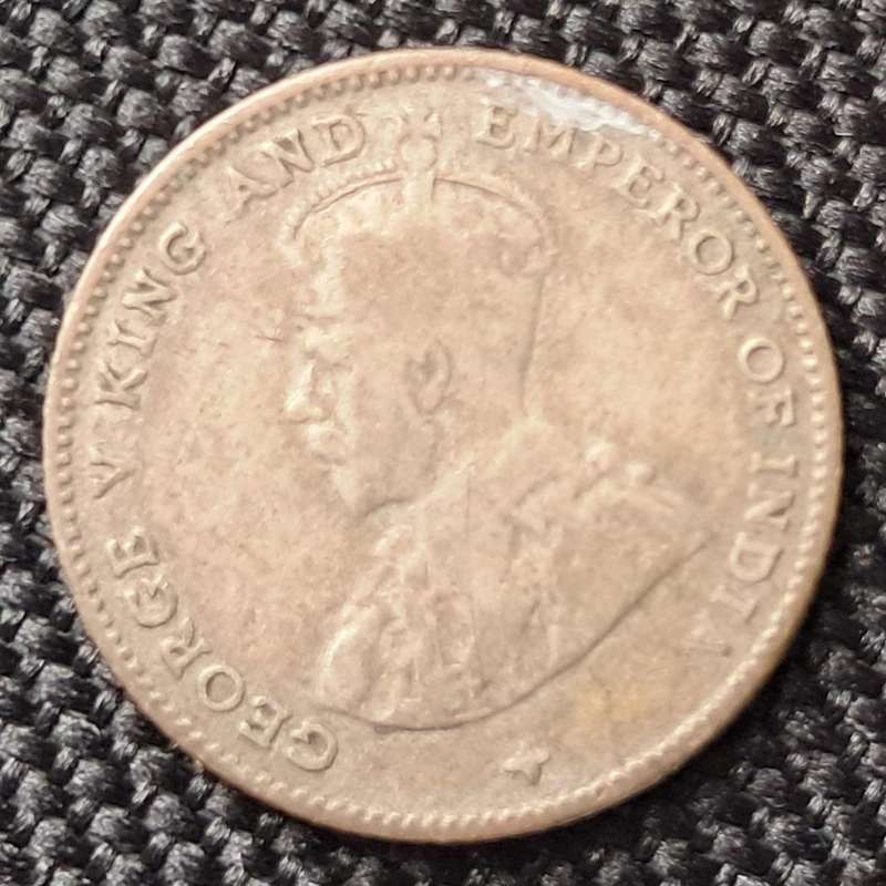 1918 STRAITS SETTLEMENT 10 CENTS