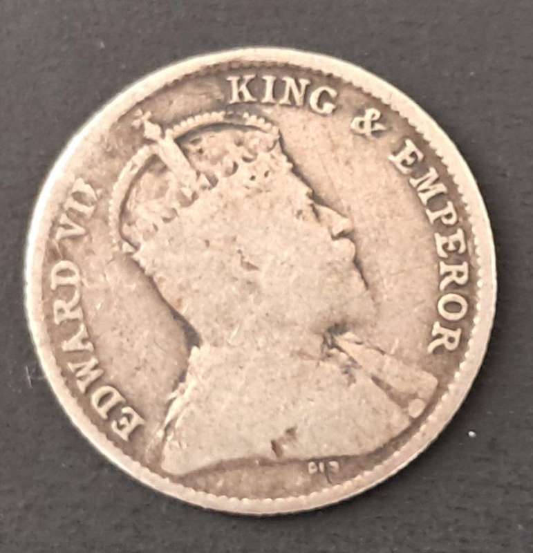1902 STRAITS SETTLEMENT 5 CENTS