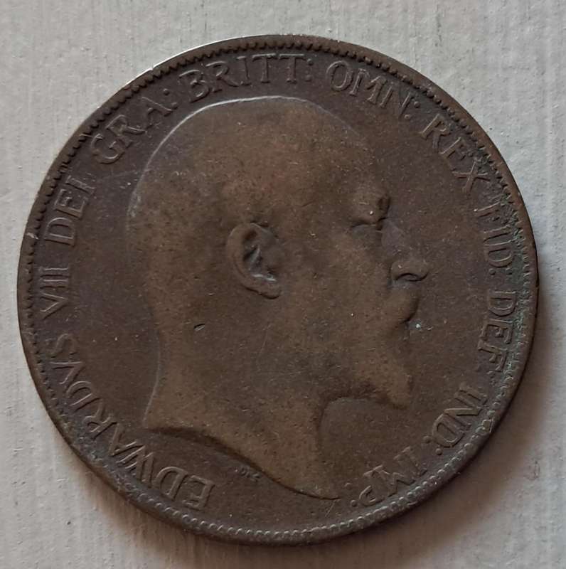 1903 GREAT BRITAIN ONE PENNY