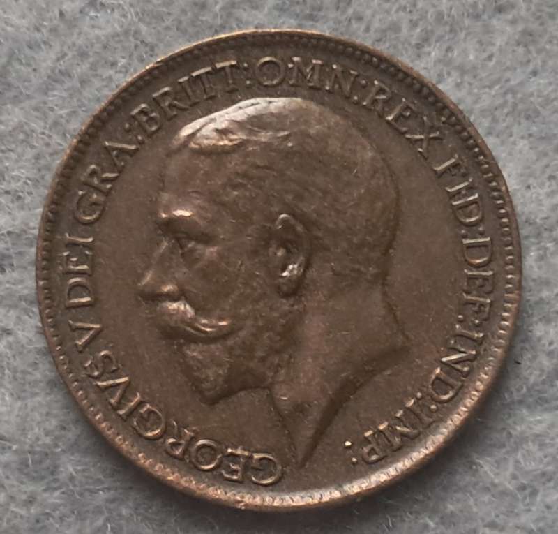 1912 GREAT BRTAIN FARTHING